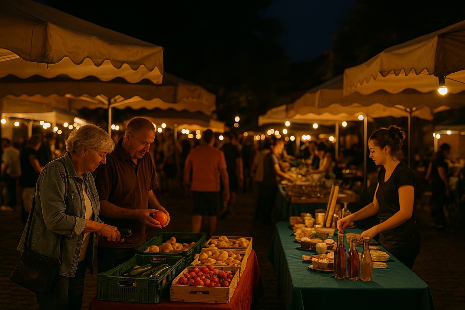 Marchés nocturnes : la nouvelle tendance qui séduit
