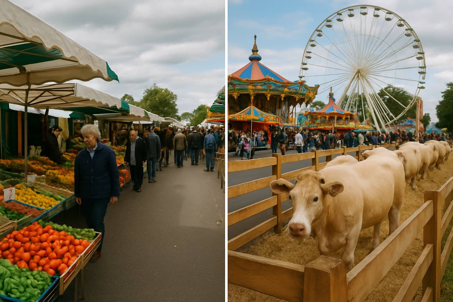 Foire vs Marché : les différences essentielles